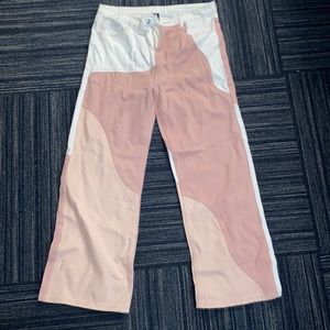 Cider Pink Pattern Jeans